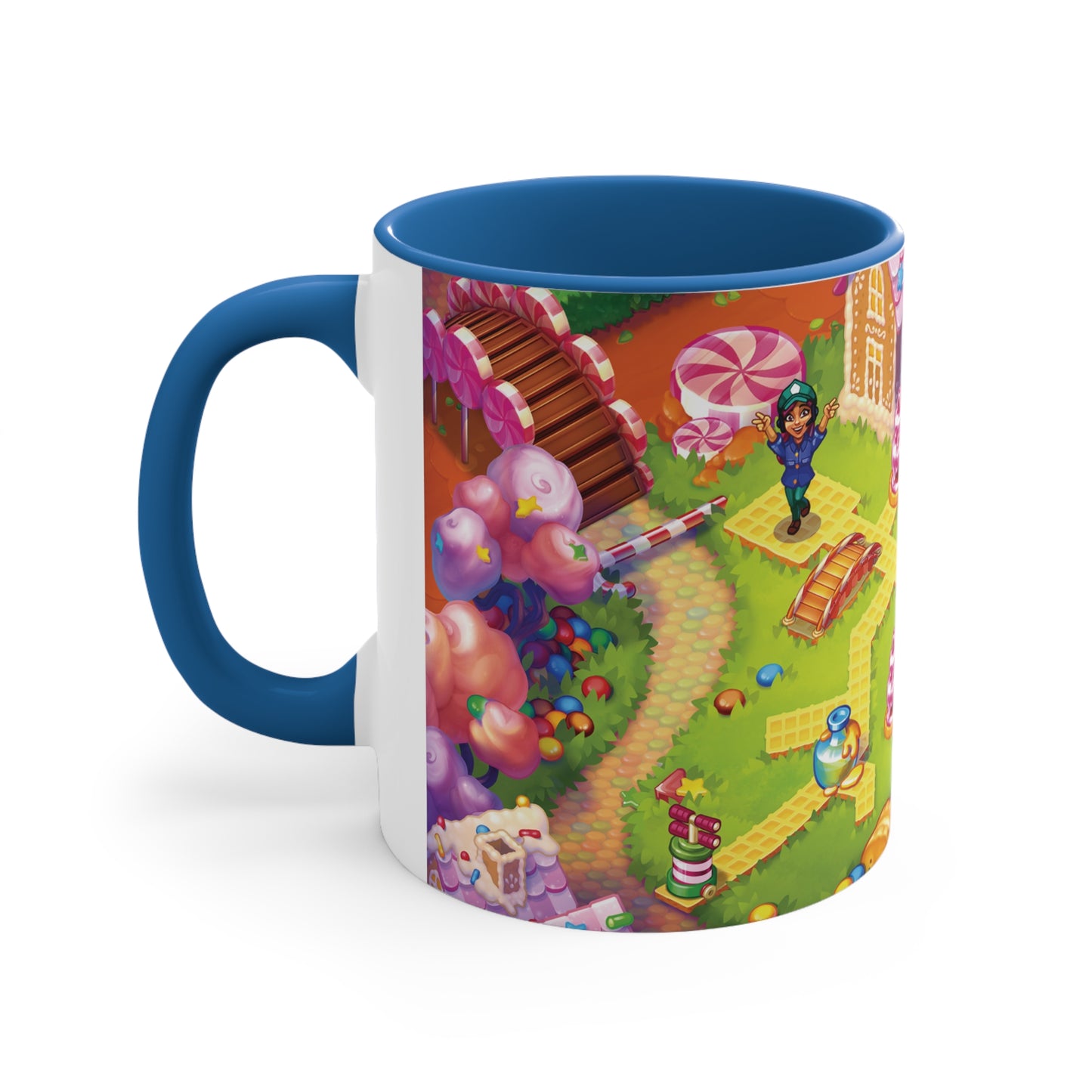 Rescue Dash Accent Coffee Mug, 11oz