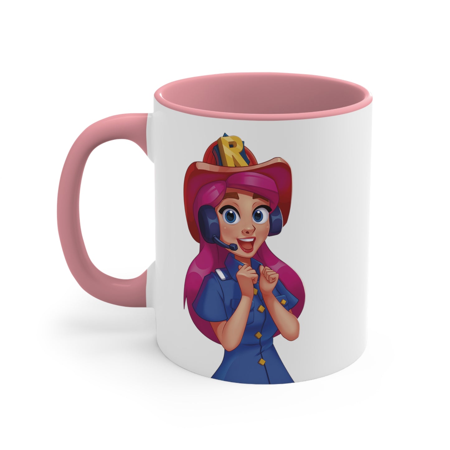 Rescue Dash Accent Coffee Mug, 11oz