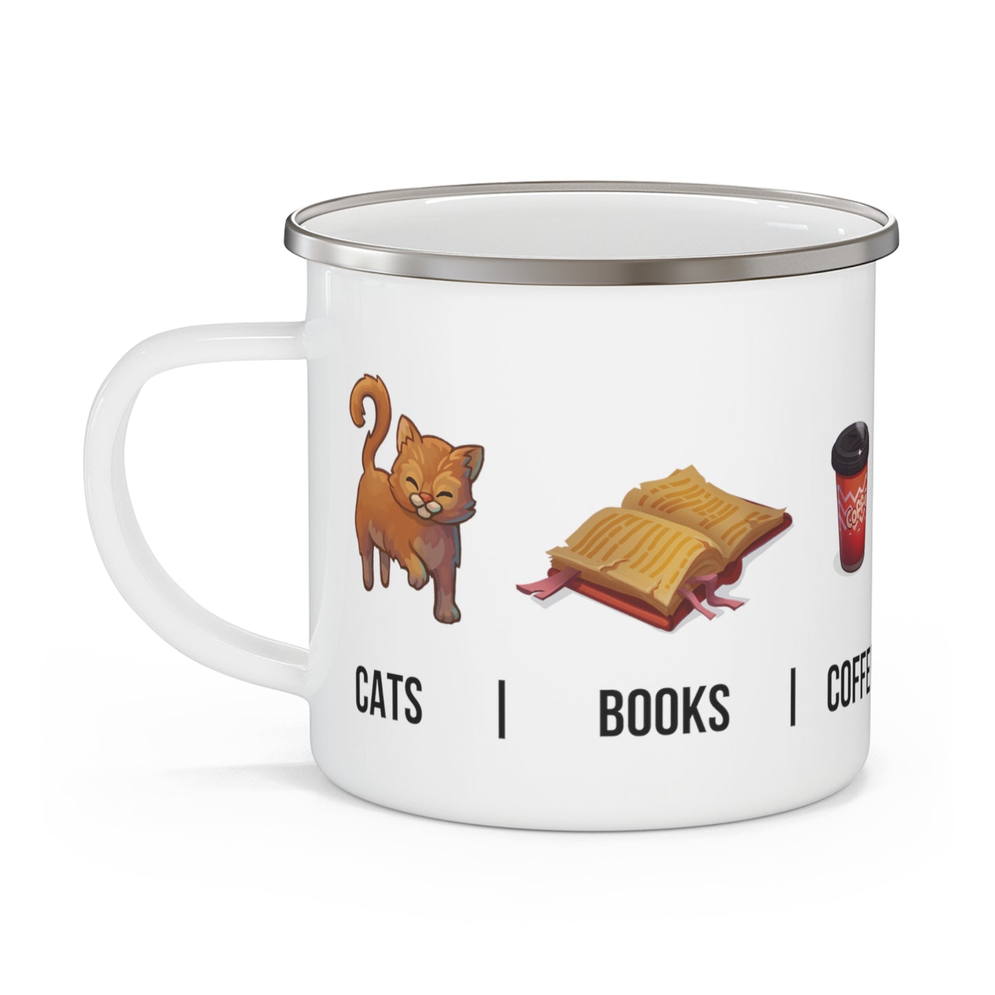Rescue Dash Enamel Camping Mug