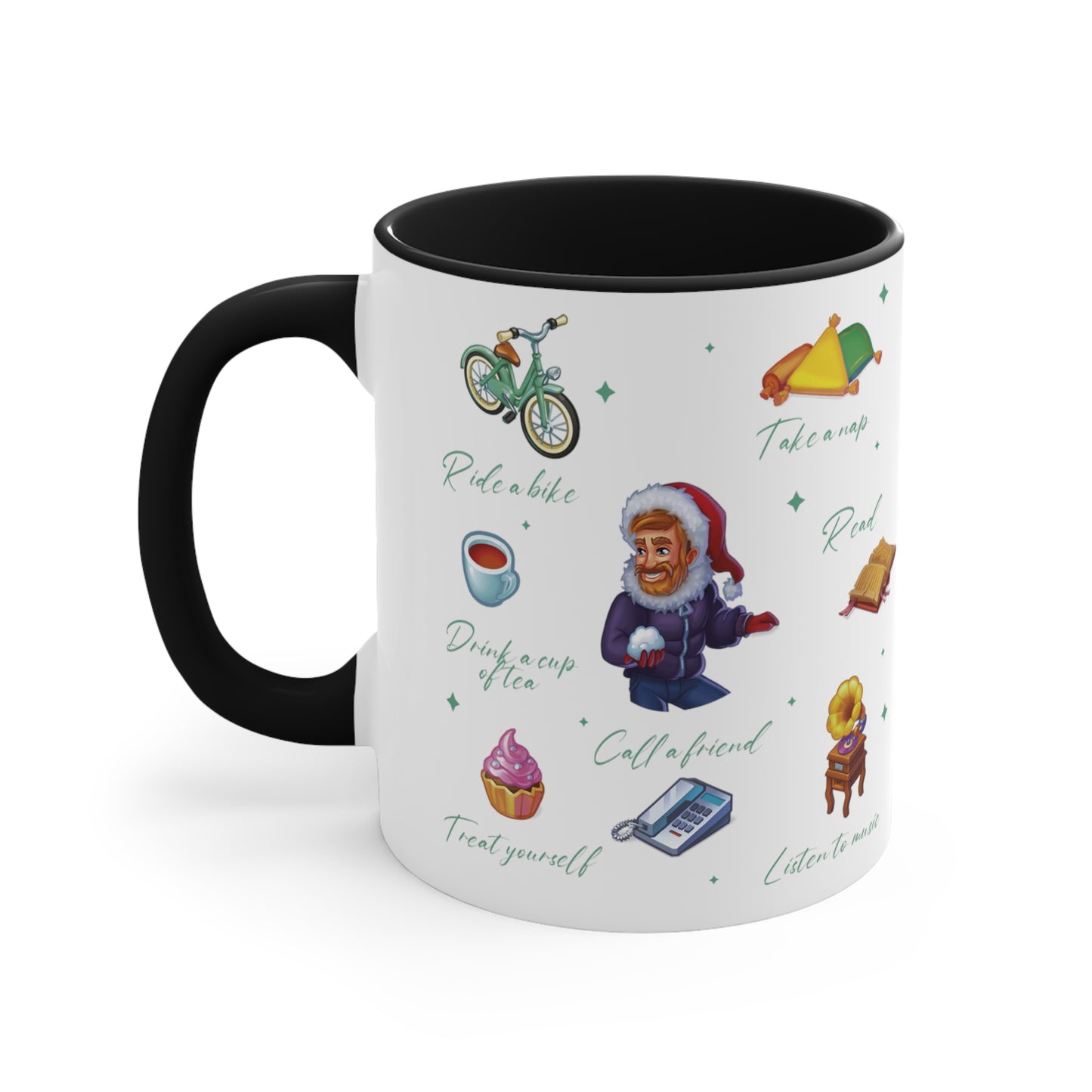 Rescue Dash Accent Coffee Mug, 11oz