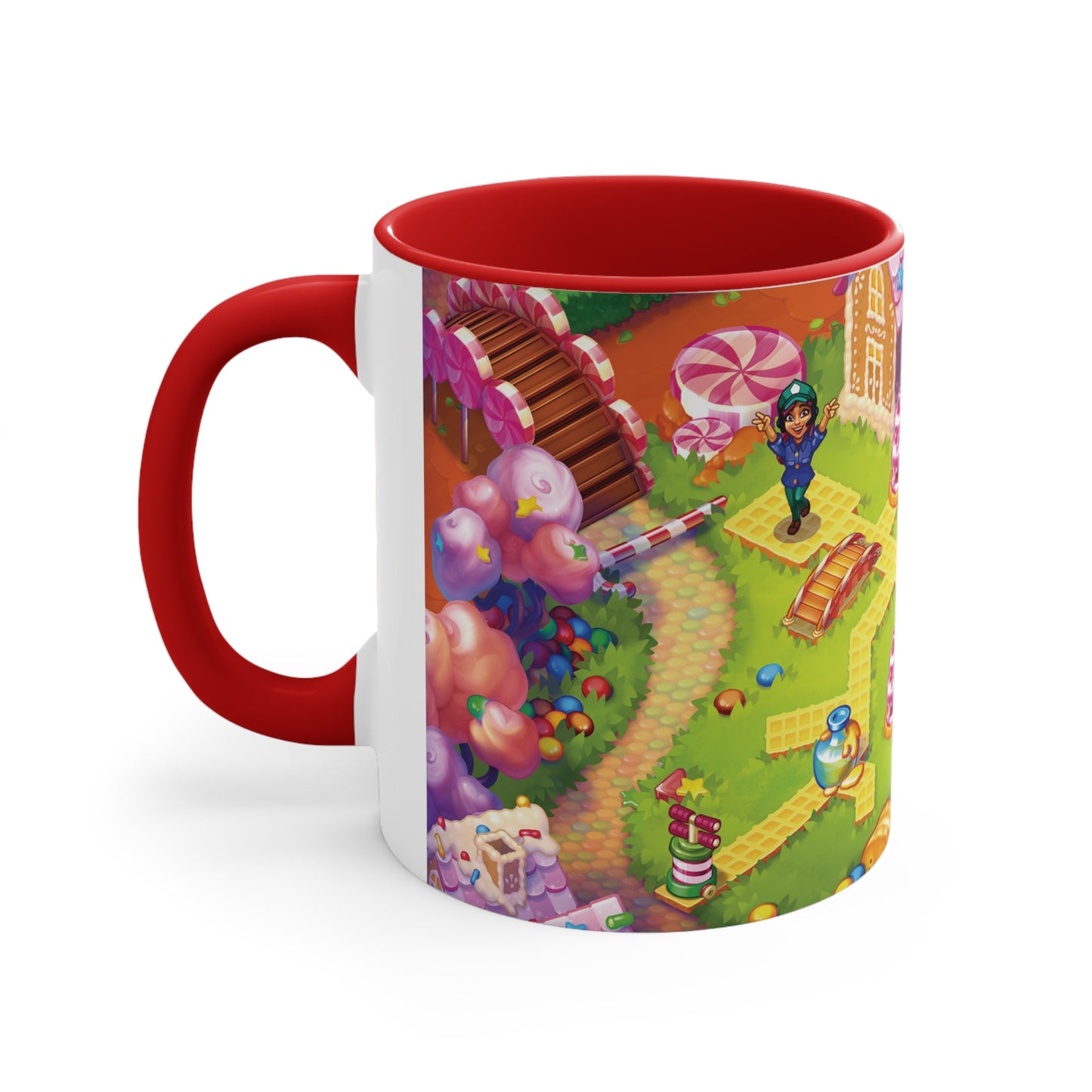 Rescue Dash Accent Coffee Mug, 11oz