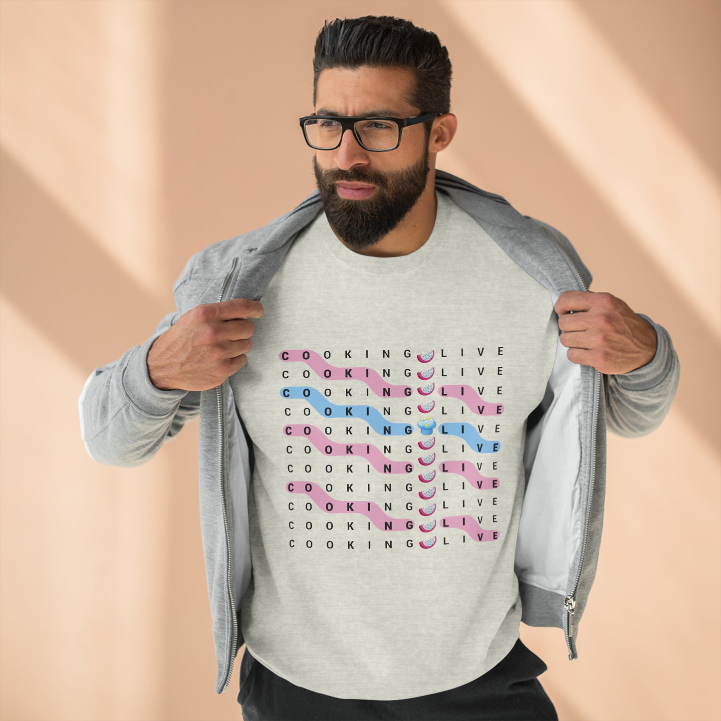 Cooking Live Unisex Premium Crewneck Sweatshirt