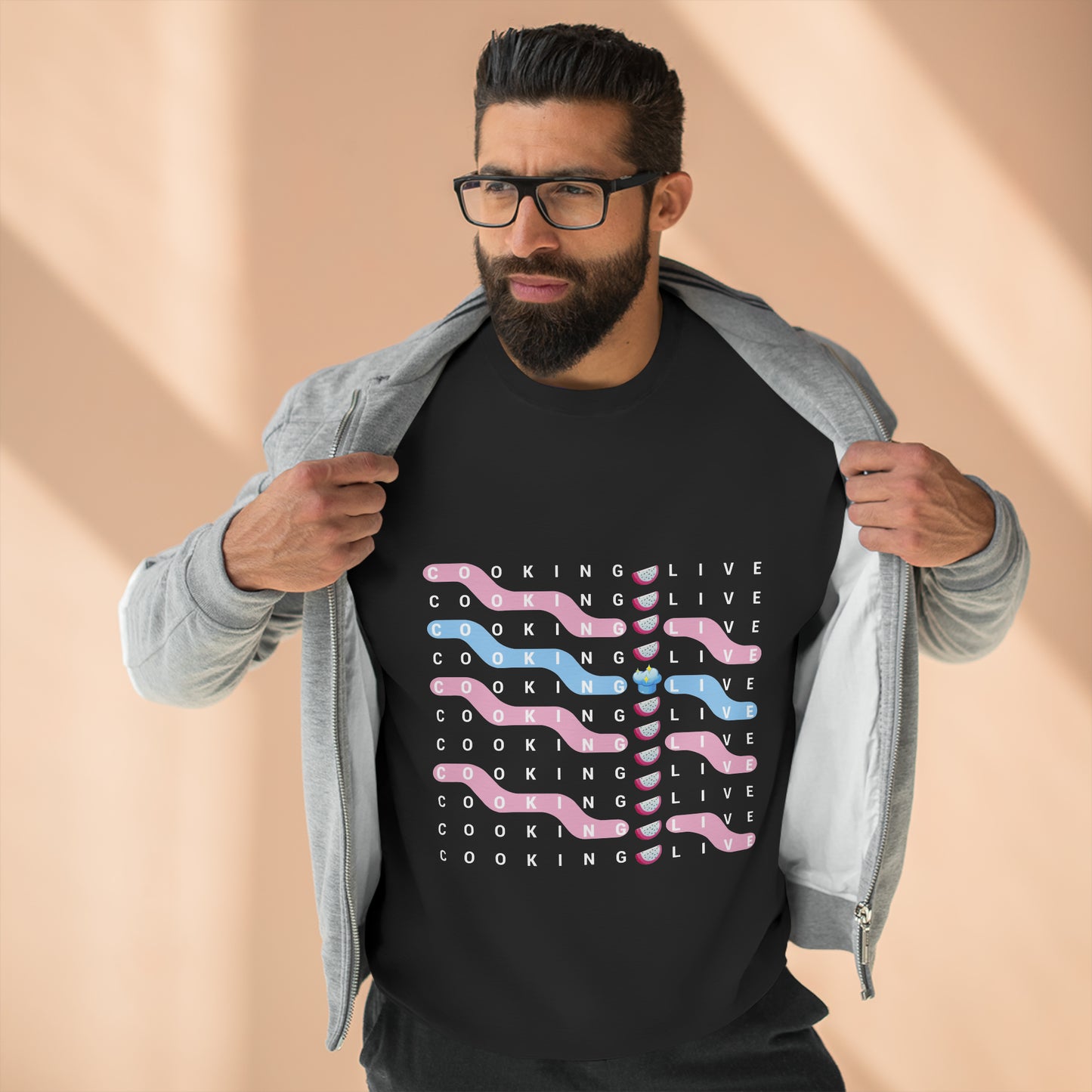 Cooking Live Unisex Premium Crewneck Sweatshirt