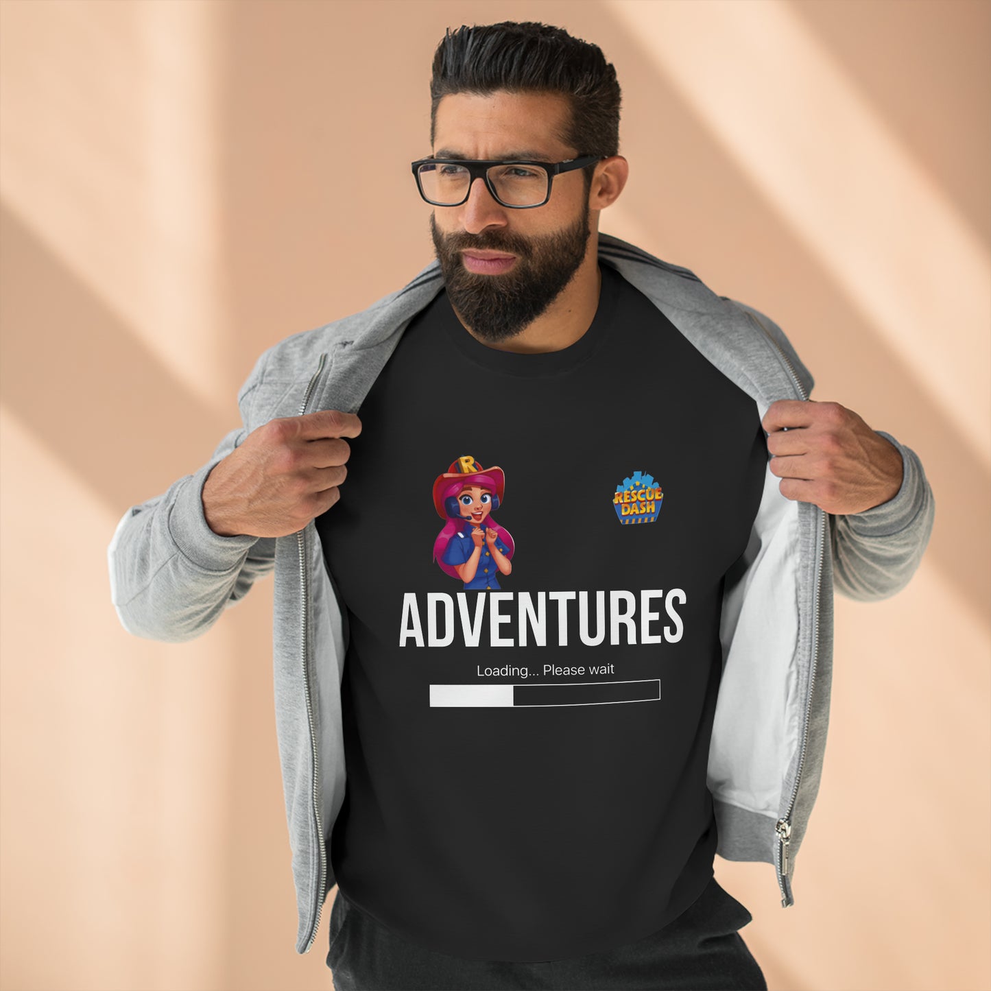Rescue Dash Unisex Premium Crewneck Sweatshirt