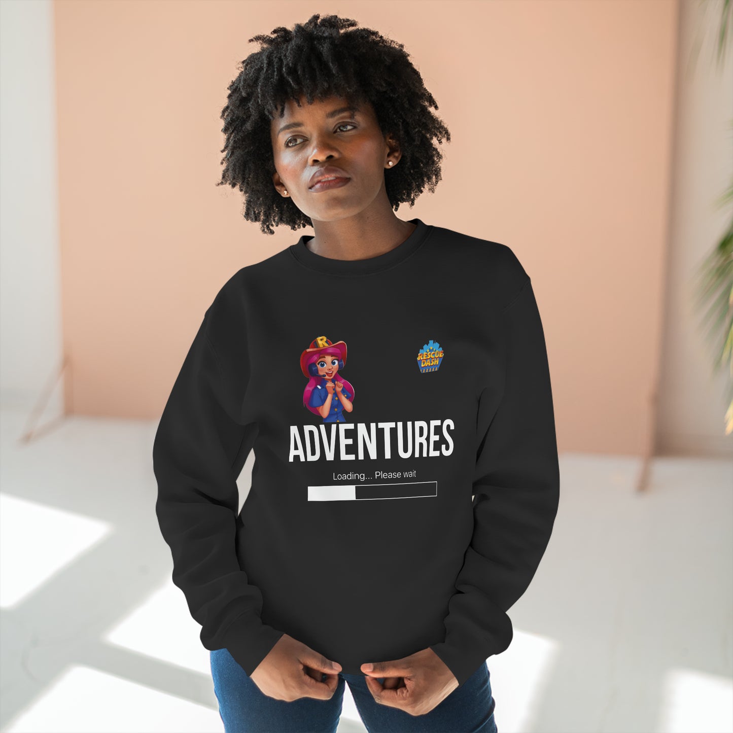 Rescue Dash Unisex Premium Crewneck Sweatshirt