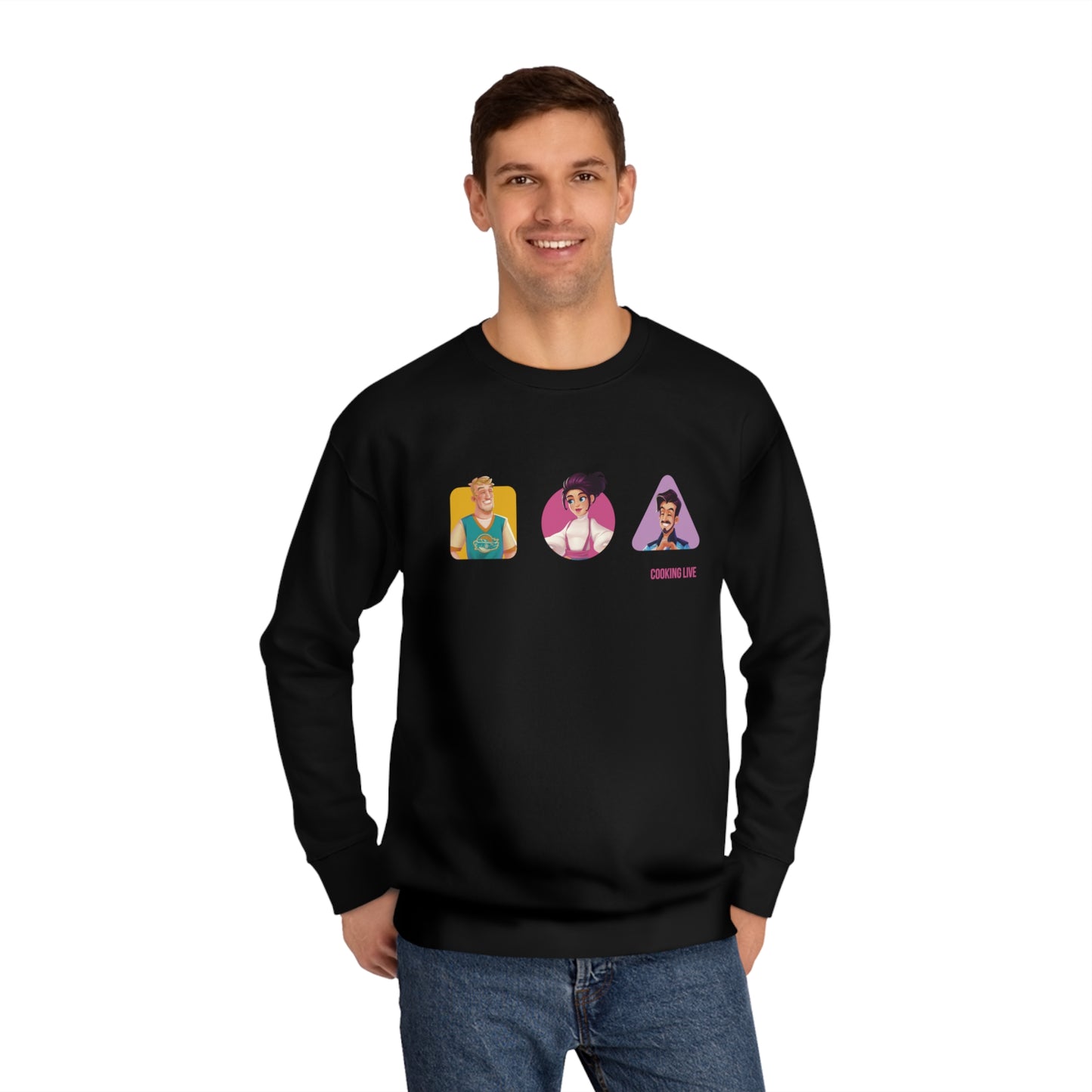 Cooking Live Unisex Crew Sweatshirt