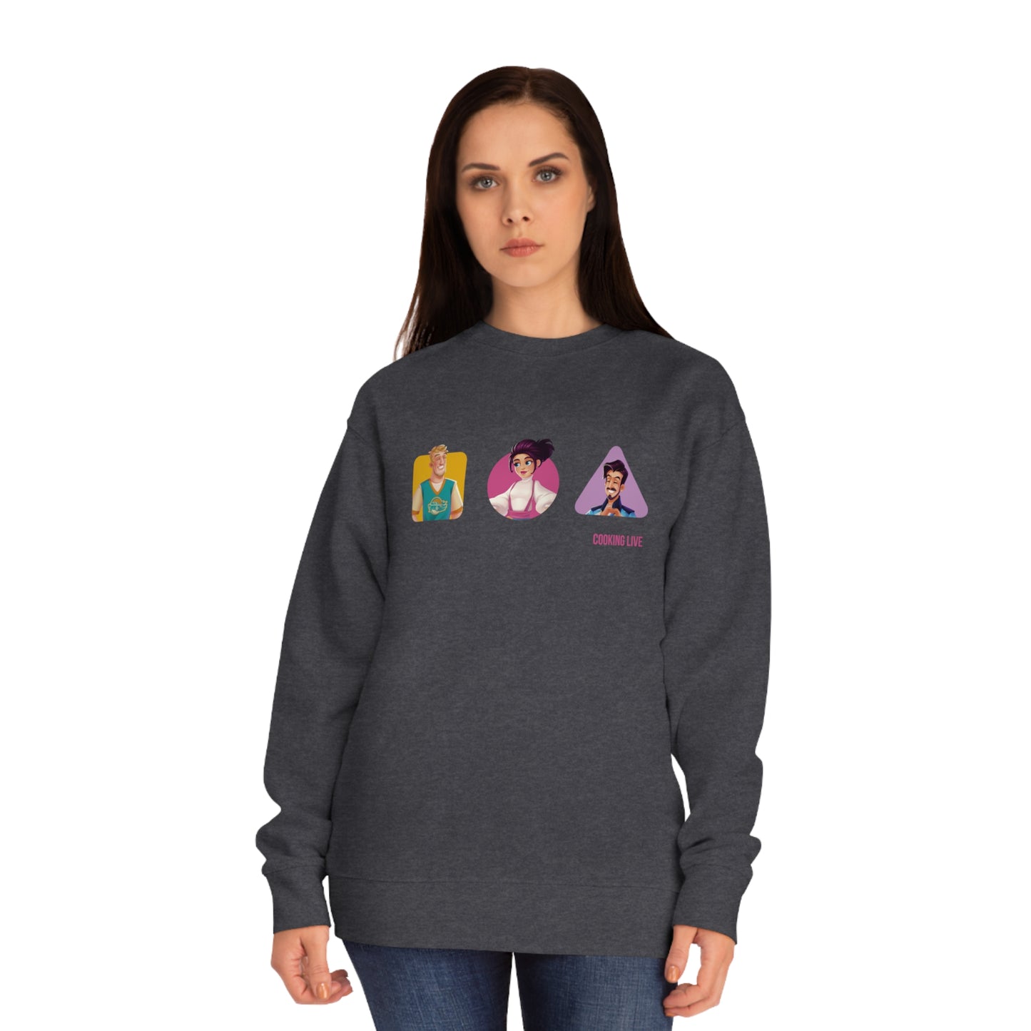 Cooking Live Unisex Crew Sweatshirt