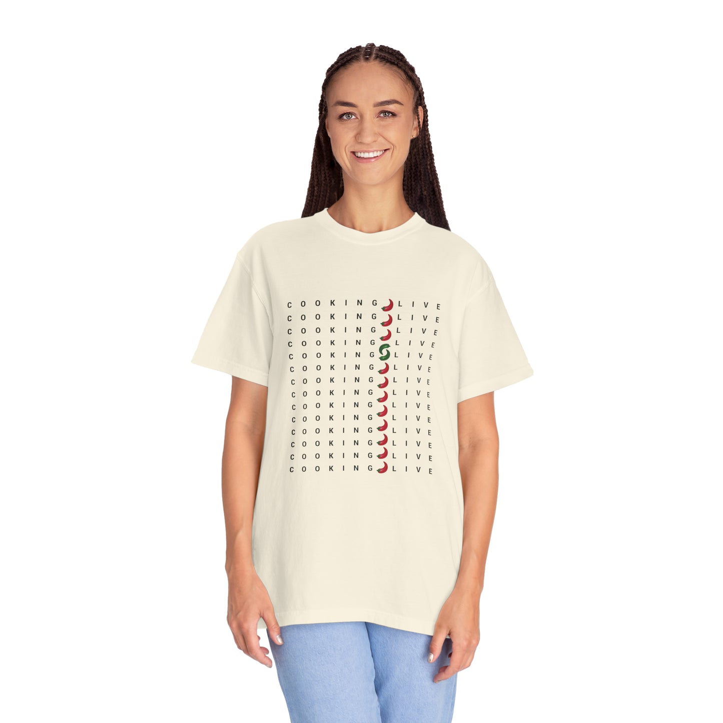 Cooking Live Unisex Garment-Dyed T-shirt