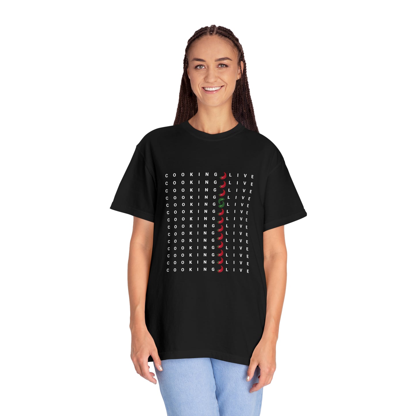 Cooking Live Unisex Garment-Dyed T-shirt