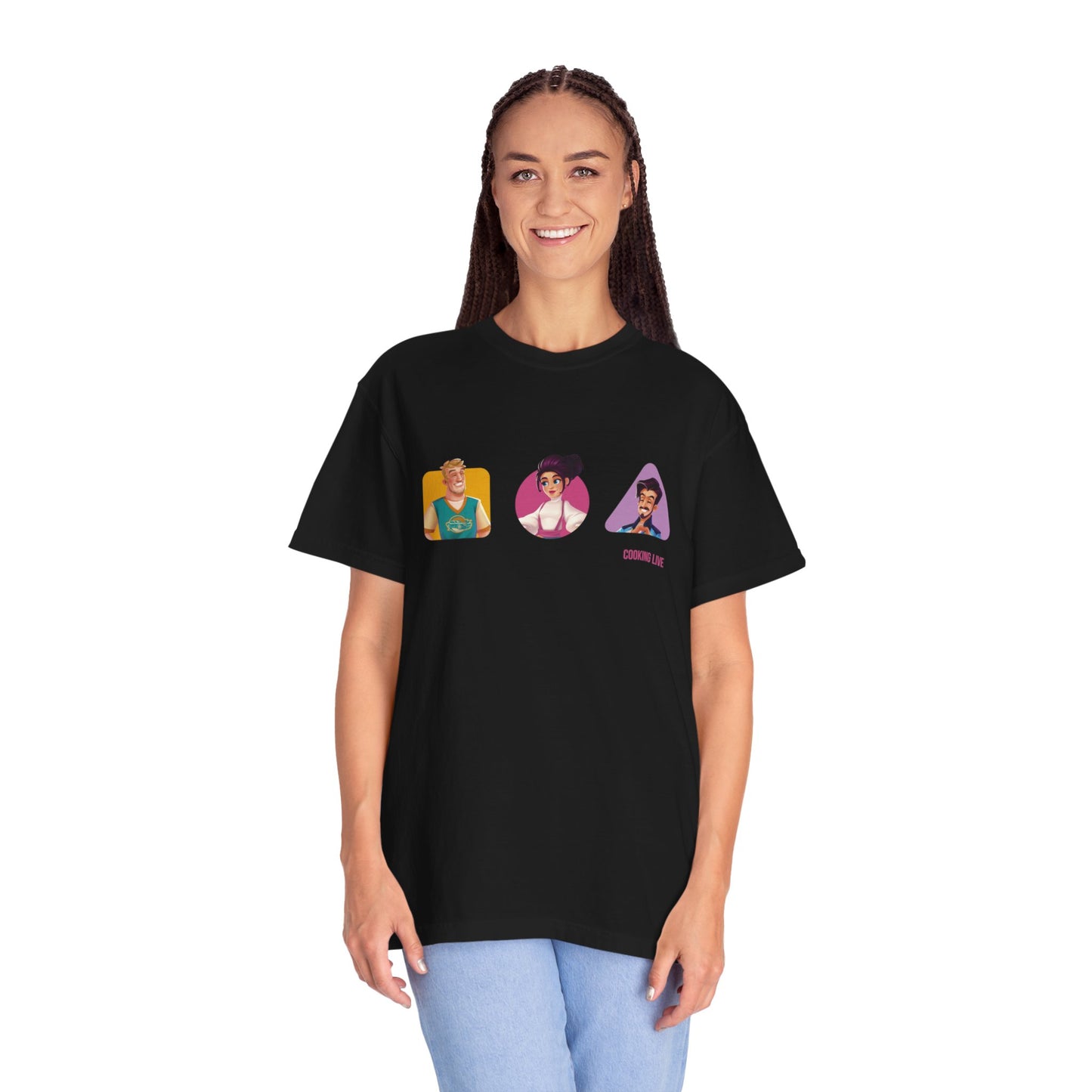 Cooking Live Unisex Garment-Dyed T-shirt