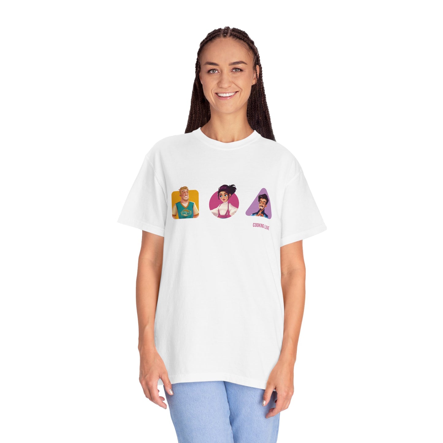Cooking Live Unisex Garment-Dyed T-shirt