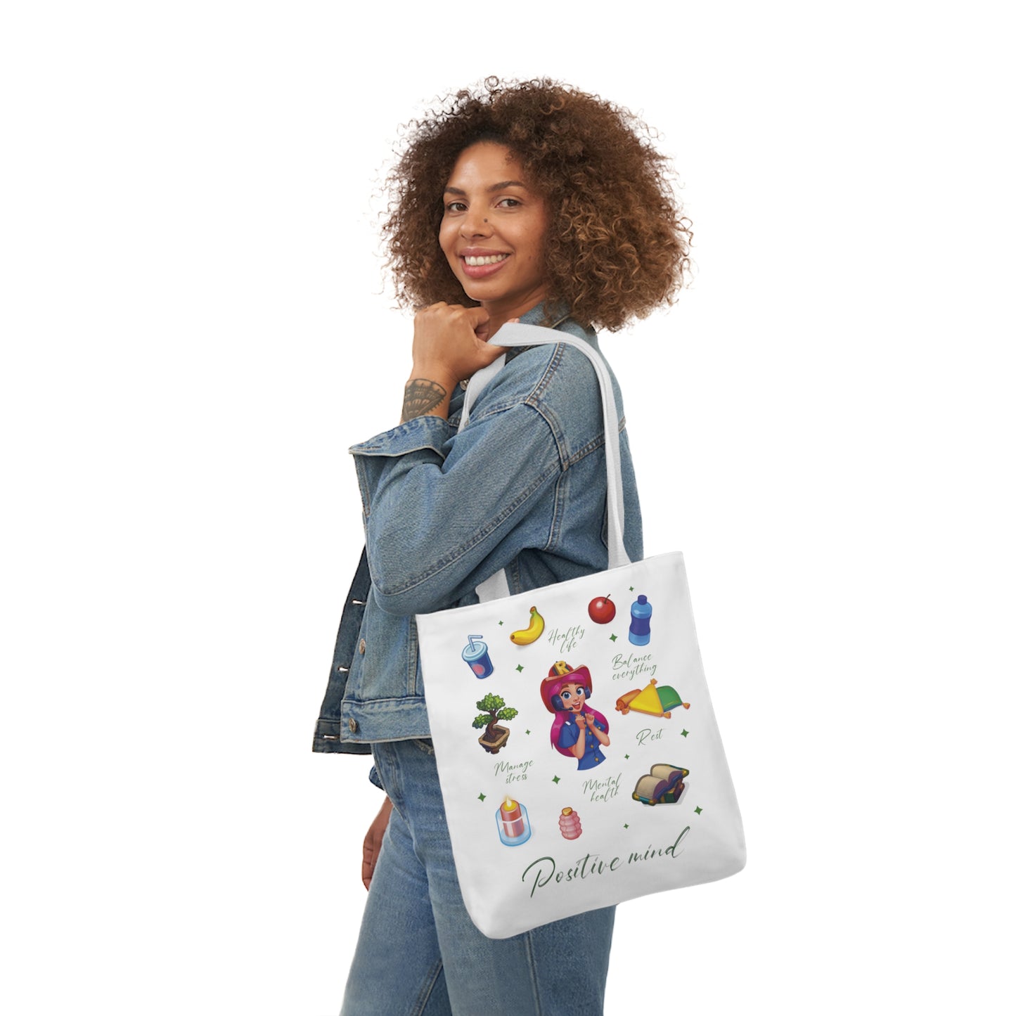 Rescue Dash Polyester Canvas Tote Bag (AOP)