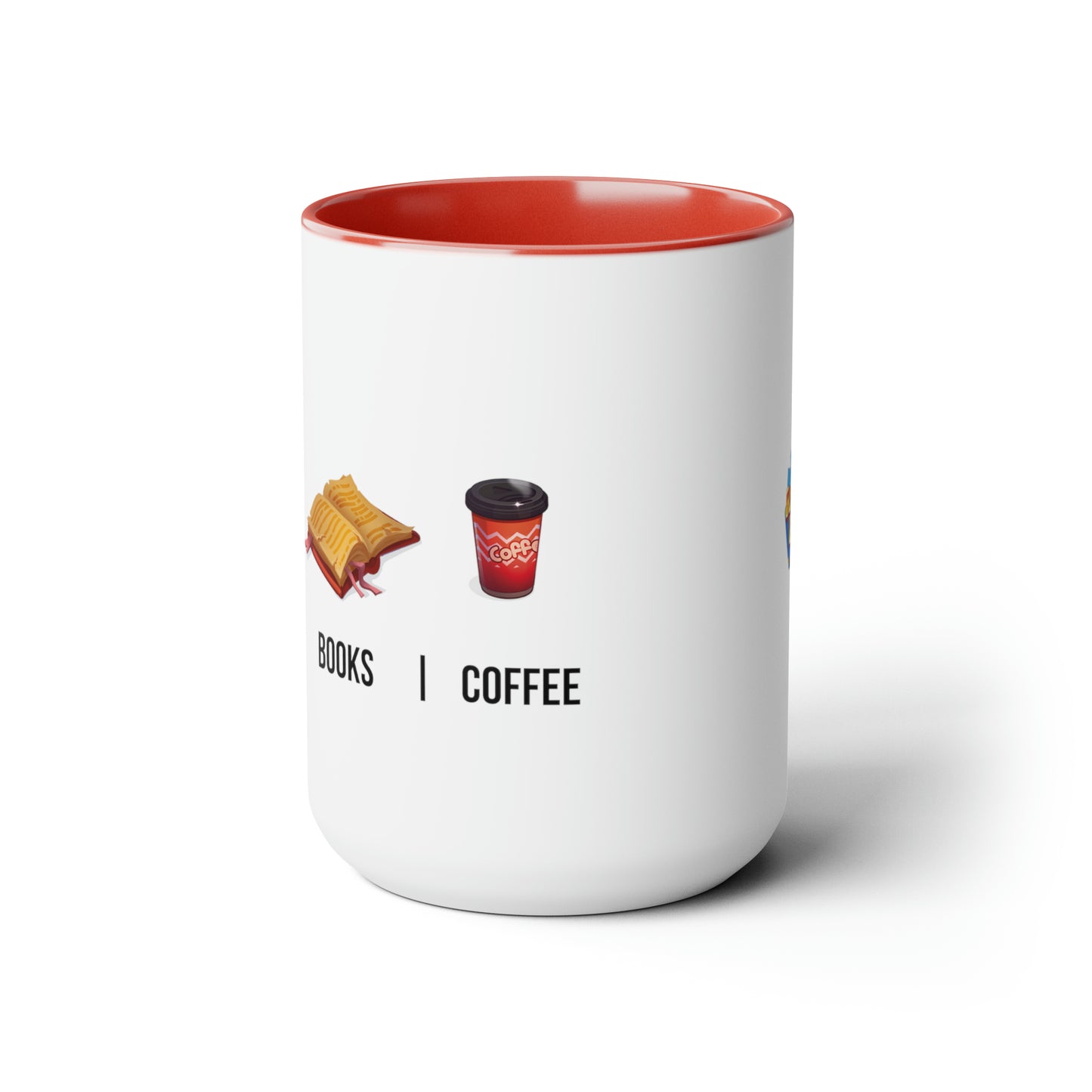 Rescue Dash Two-Tone Coffee Mugs, 15oz