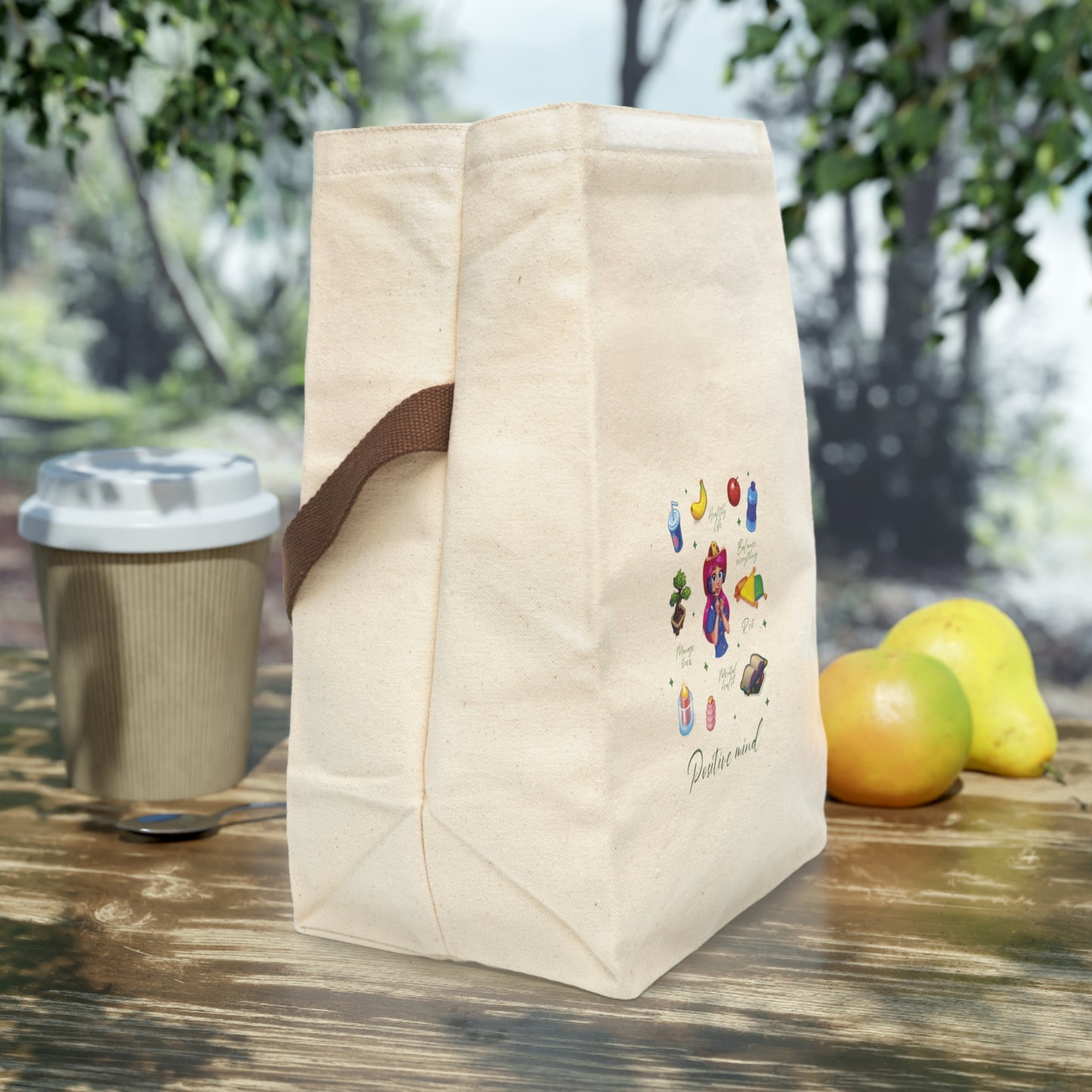 Rescue Dash Canvas Lunch Bag With Strap