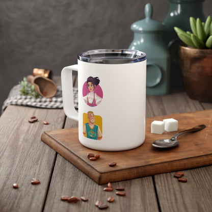 Insulated Coffee Mug, 10oz